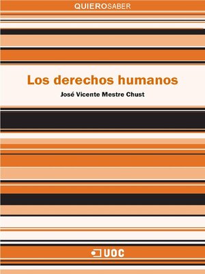 cover image of Los derechos humanos